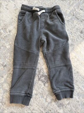 Kids Gray Jogger Pants - Comfortable Everyday Bottoms